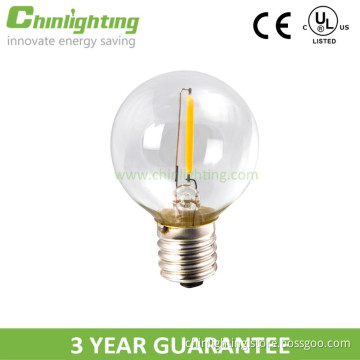 Globe led g35 e17 led bulb lighting filament